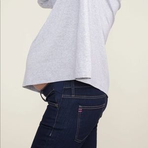 Maternity jeans from Hatch Collection.
